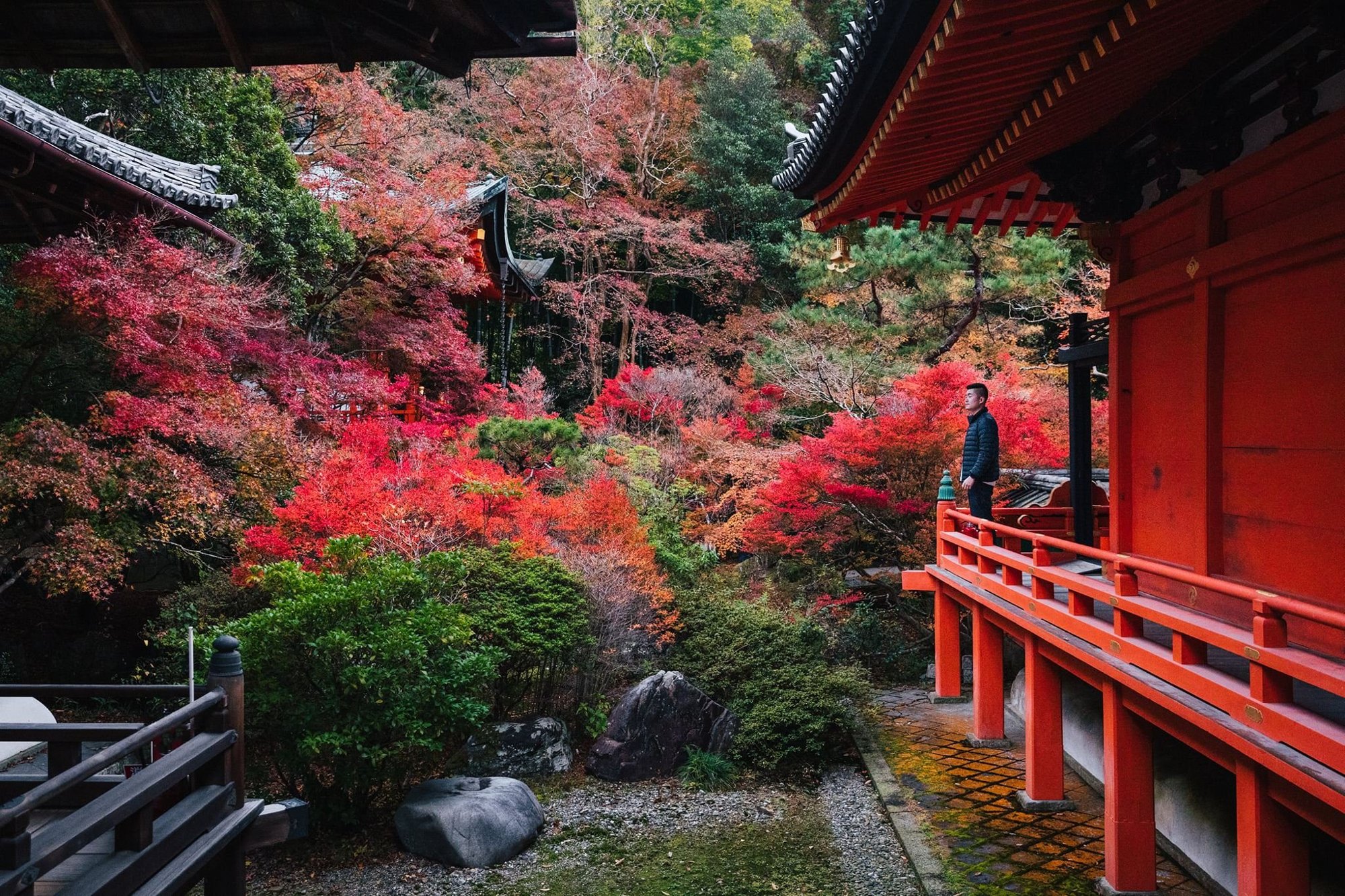 Temple courtyard