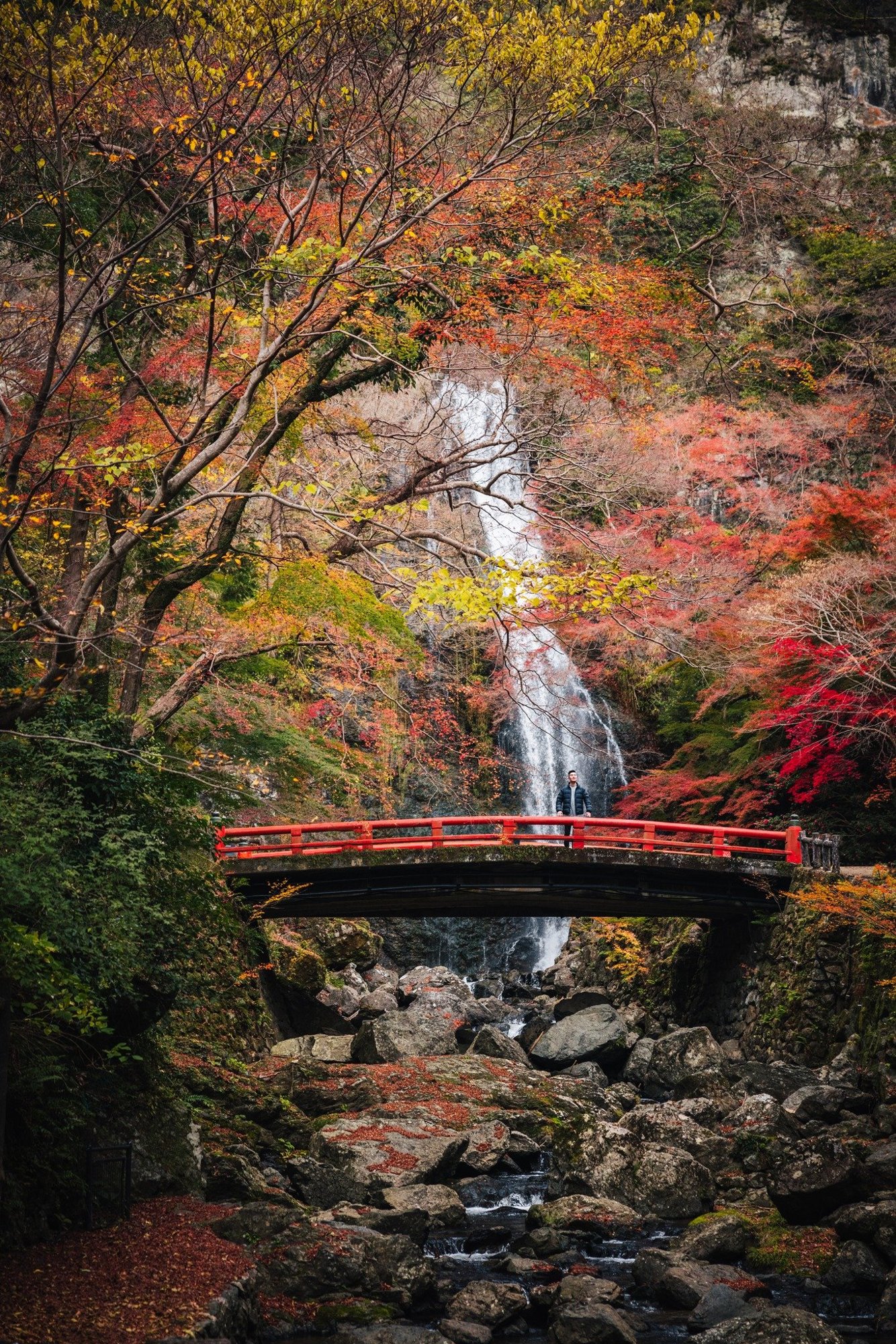 Waterfall close-up