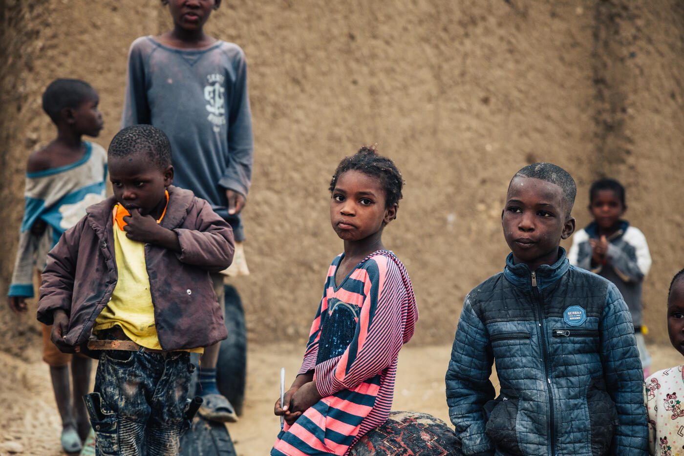 Group of children in Timbuktu