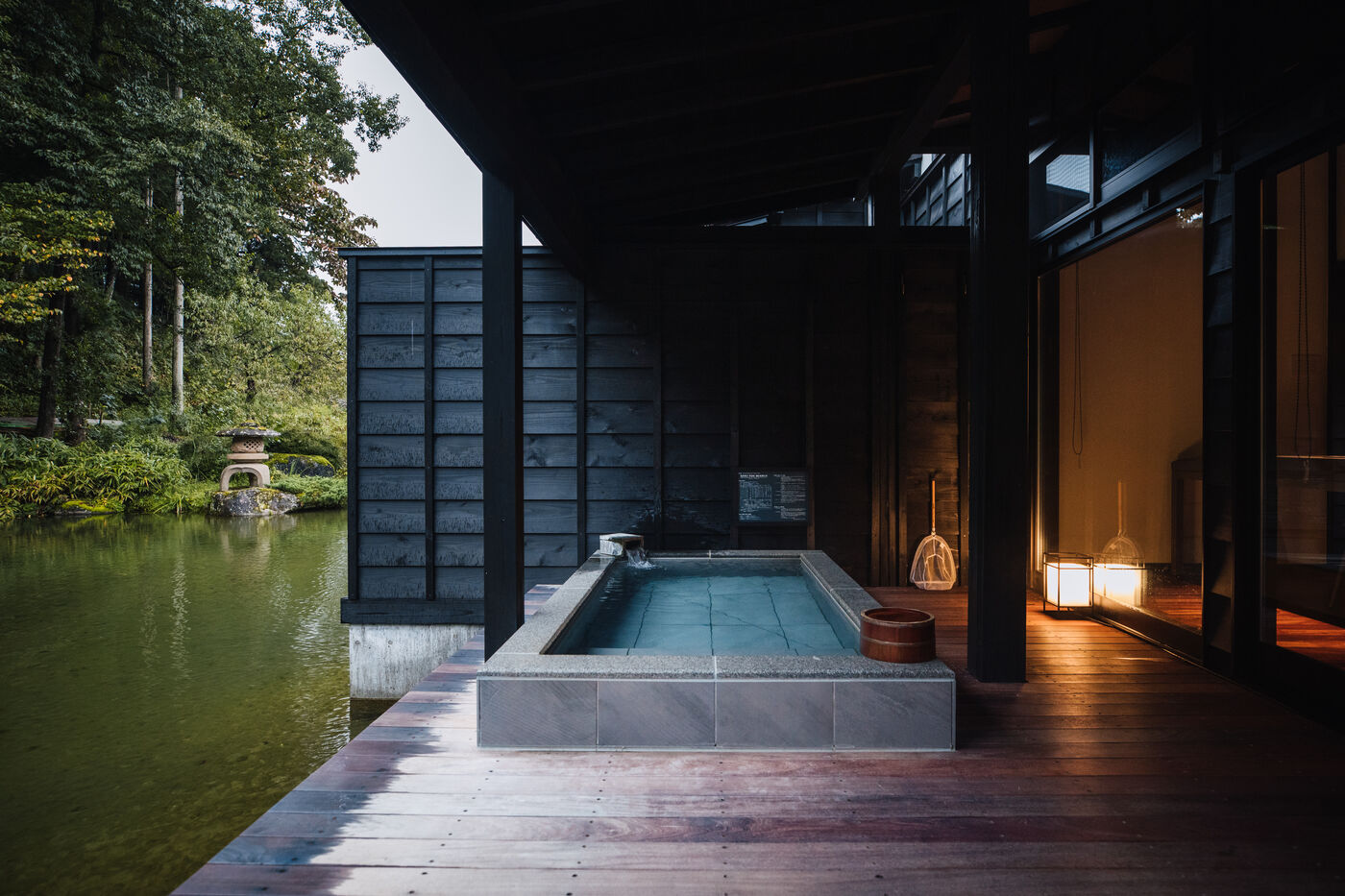Ryugon private outdoor onsen