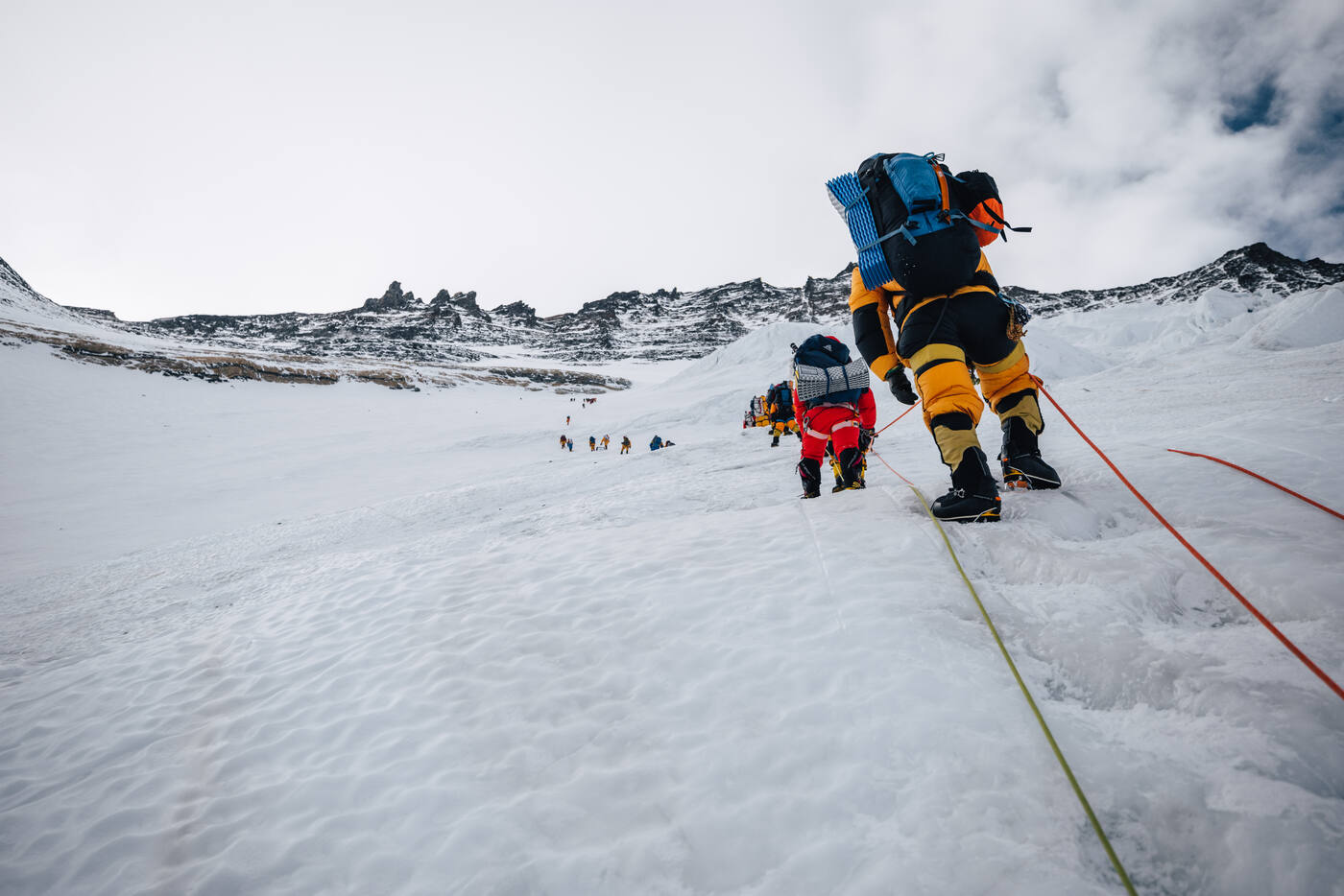 Steep section of Lhotse Face